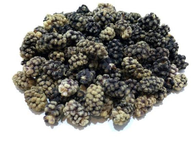 Black mulberries