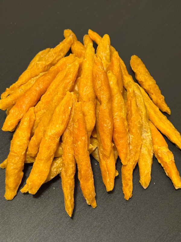 Rolled apricots (Chapaneemak) — traditional Afghan sun-dried apricot strips from Ghafori Foods
